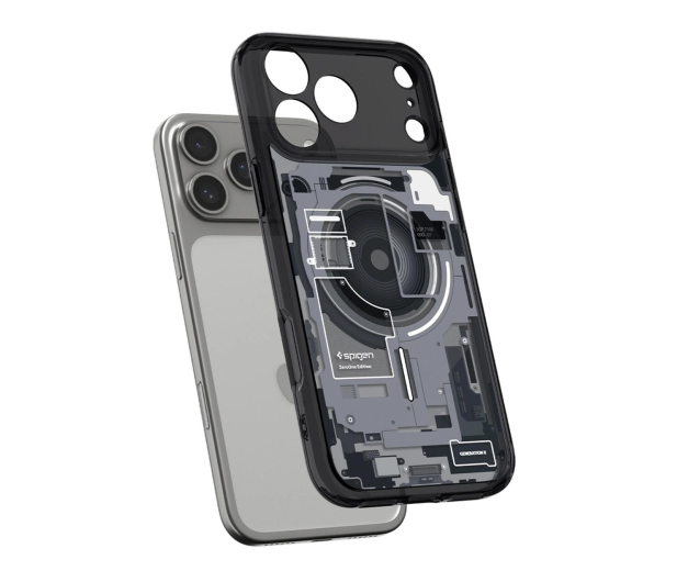 Spigen Ultra Hybrid MagSafe do iPhone 18 Pro/17 Pro (zero one black - 1586476 - zdjęcie 4